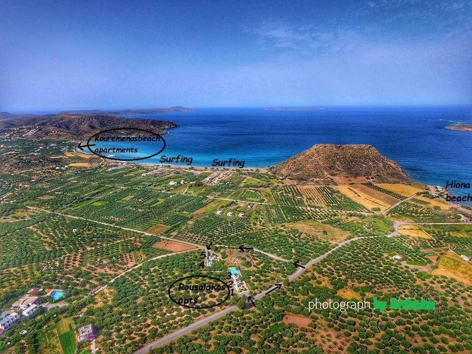 Kouremenos Beach Apartments Palekastro Dış mekan fotoğraf